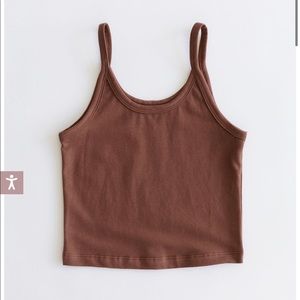 ARQ crop top in spice